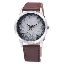 Load image into Gallery viewer, 2018 NEW Fashion Flower Leather Analog