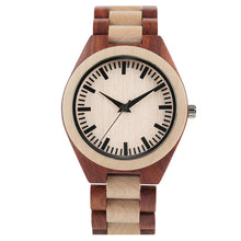 Load image into Gallery viewer, Men Wrist Watch Casual Full Wooden Watches