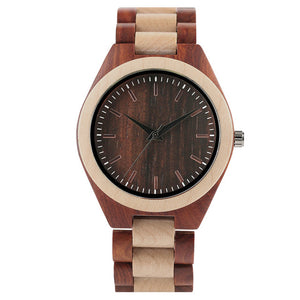 Men Wrist Watch Casual Full Wooden Watches